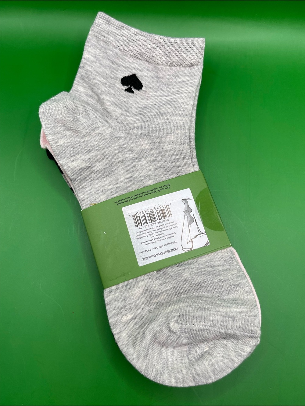 Kate Spade New York 3-Pack Quarter Socks Set - Picture 3 of 3